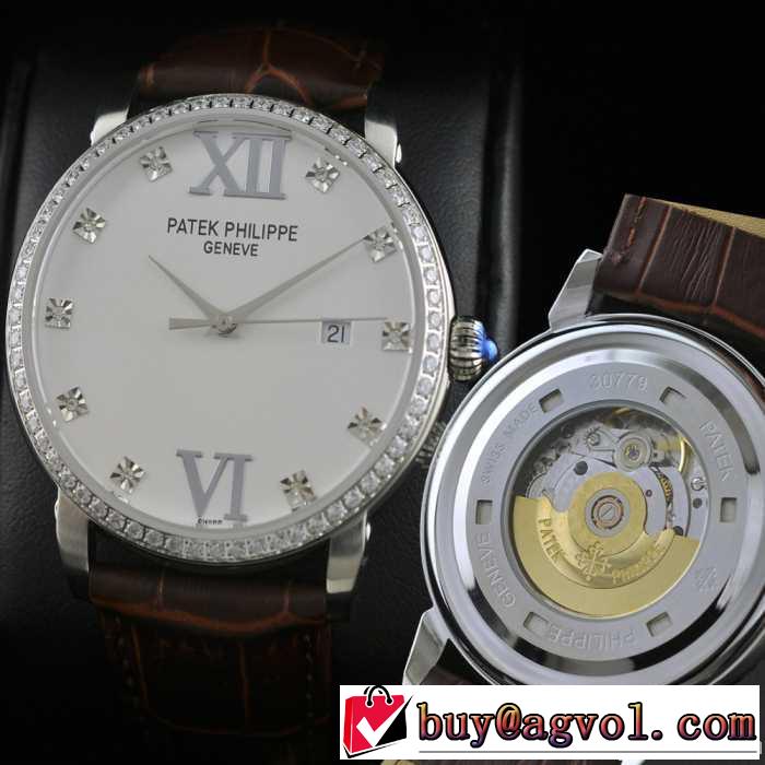 自動巻き スイスムーブメント  男性用腕時計 patek philippe philippe パテックフィリップ  メンズ腕時計